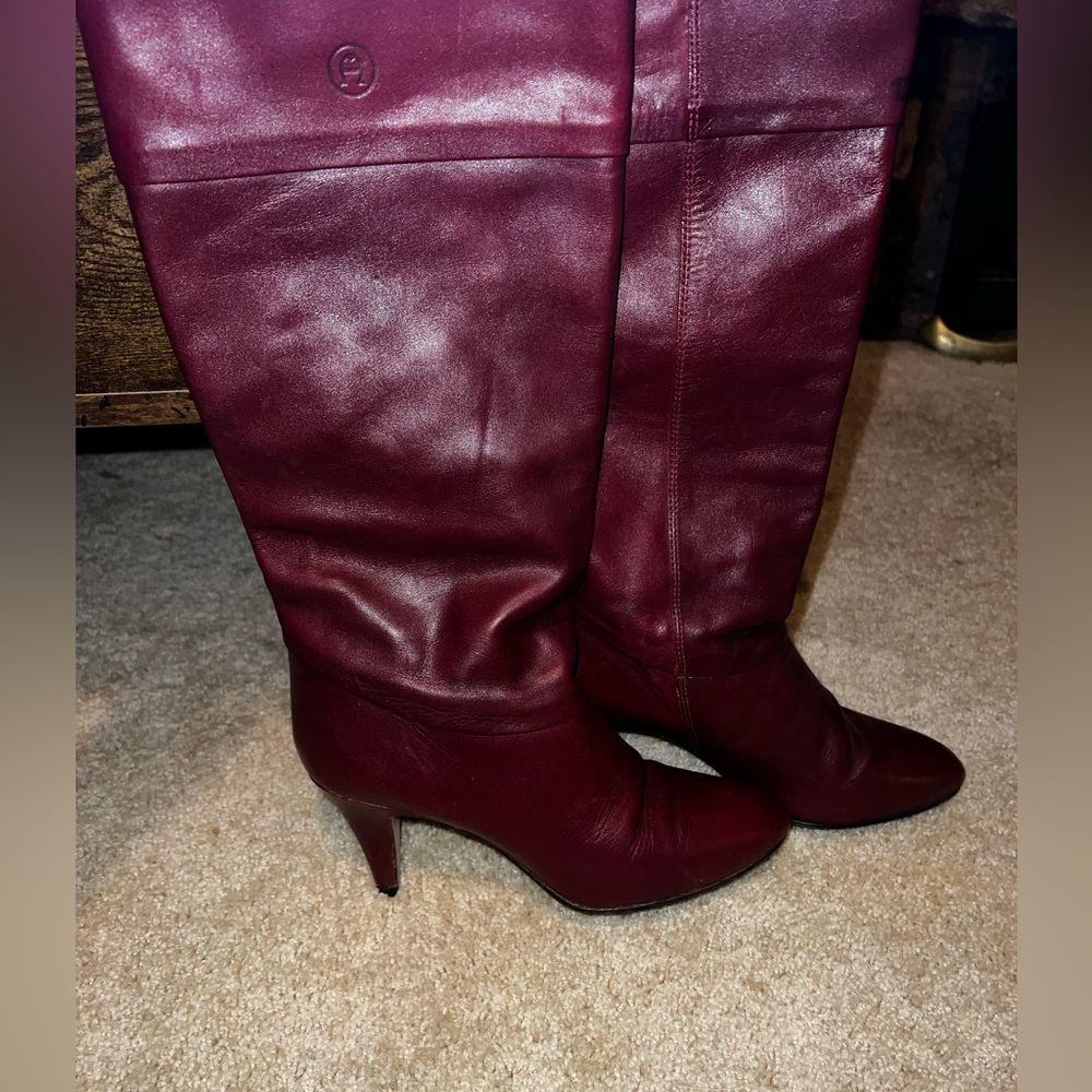Aigner leather boots